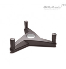 Трехлопастный маховик ETK.400+I.631 A-20-C3 (207731-C3) ELESA+GANTER