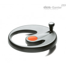Маховик с одной спицей EMW.350+IEL-A-20-B2 (204611-B2) ELESA+GANTER