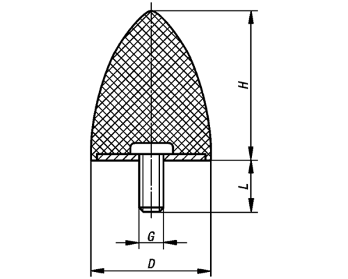 Виброопора K0574.02002455 Kipp