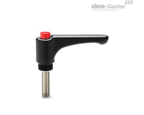 Регулируемая ручка ERW.22-SST-p-M5x20-C6 (252901-C6) ELESA+GANTER Регулируемая ручка ERW.22-SST-p-M5x20-C6 (252901-C6) ELESA+GANTER