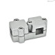 Зажим GN 194-V25-V25-50-2-BL ELESA+GANTER