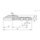 Основание для опор LV.FO-60-14 (301421) ELESA+GANTER