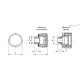 Крышка сапуна SFN.30-14x1.5+F-C9-N (56091-C9-N) ELESA+GANTER