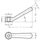 Зажимная гайка GN 206-32-M16 ELESA+GANTER