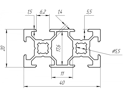 Профили A02204006 Алтервиа