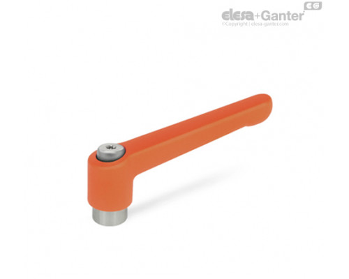 Регулируемая ручка рычажного типа GN 300.1-22-M3-OS ELESA+GANTER