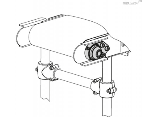 Кронштейн UCFB.206-D-30-P (419544) ELESA+GANTER
