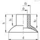 Вакуумная присоска VVH-30-N (VV.52075) ELESA+GANTER