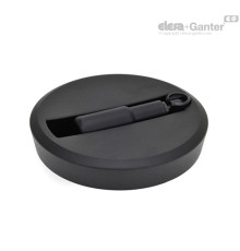Маховик с откидной ручкой GN 923.7-125-B12-R-SW ELESA+GANTER