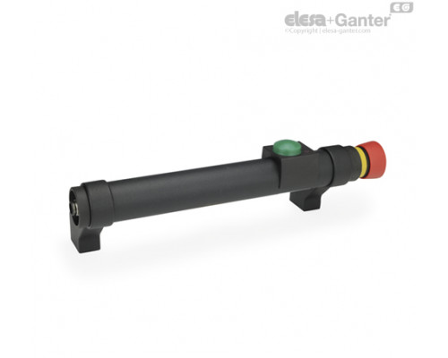 Трубчатая ручка GN 332-300-SW-T1-2-L ELESA+GANTER