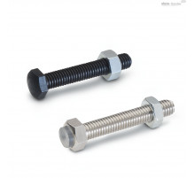Установочный болт GN 251-M4-25-BK ELESA+GANTER