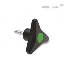 Трёхлепестковая ручка VB.839/80 p-M10x30-C17 (64692-C17) ELESA+GANTER