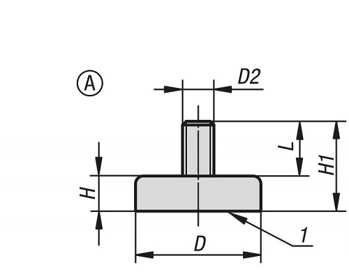 Магнит K0549.09 Kipp