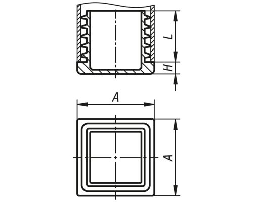 Заглушки K0494.245201030 Kipp
