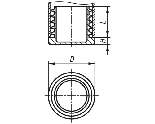 Заглушки K0494.245201030 Kipp