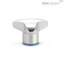 Трёхлепестковая ручка GN 5445-50-M8-PL-F ELESA+GANTER