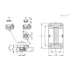 Петля CFMW.70-SH-6-C33 (425951-C33) ELESA+GANTER