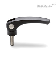 Шарнирная ручка LAC.80-SST-p-M6x25 (33672) ELESA+GANTER