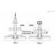 Регулируемая опора LW.A-120-M16x1.5x130 (415121) ELESA+GANTER
