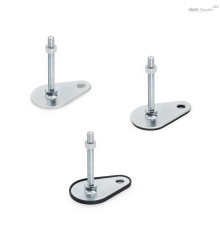 Регулируемая опора GN 42-50-M10-50-A3-SK ELESA+GANTER