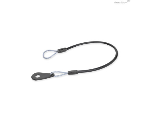 Удерживающий трос GN 111.2-320-E-SW ELESA+GANTER