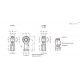 Головка шарового шарнира GN 648.5-10-M10-NH ELESA+GANTER