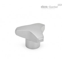 Трёхлепестковая ручка GN 5345-50-M8-D ELESA+GANTER