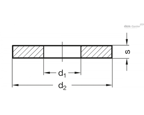 Шайба DIN 6340-6,4 ELESA+GANTER