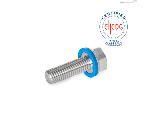 Винт установочный GN 1581-M16-50-MT-E ELESA+GANTER