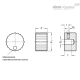 Ручка управления GN 436-28-B6-M-MT ELESA+GANTER