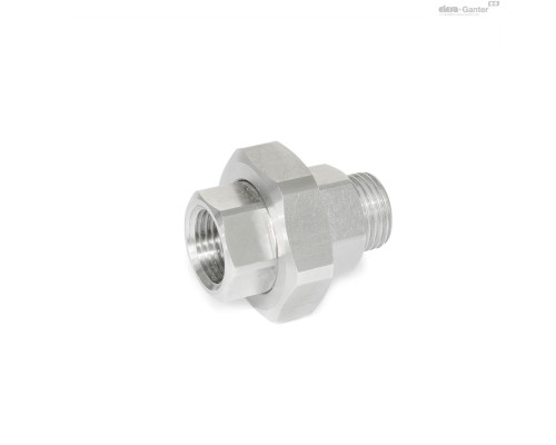 Фитинг с фильтром GN 7405-NI-G3/4-A-100 ELESA+GANTER