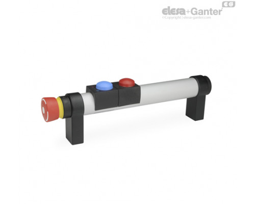 Трубчатая ручка GN 331-300-EL-T2-2 ELESA+GANTER