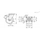 Колёсико RE.F8-125-SBF-SST-N-C55 (450761-C55) ELESA+GANTER
