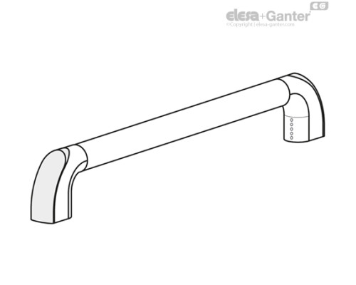 Боковые колпачки ECA.T1-C17 (29871-C17) ELESA+GANTER