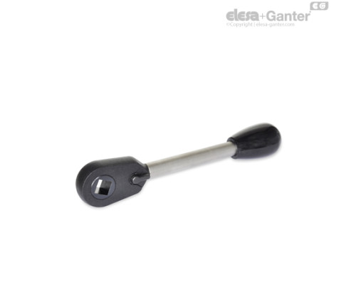 Ключ с трещоткой GN 316-17-K12 ELESA+GANTER