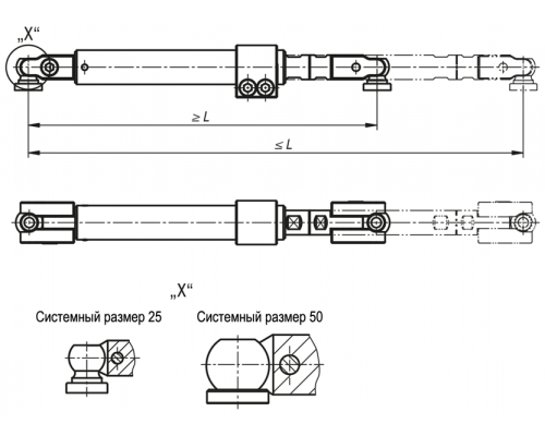 Стабилизаторы K1170.255305 Kipp