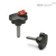 Лепестковая ручка с функцией защиты VLS.42-SST-p-M8x16 (76521) ELESA+GANTER