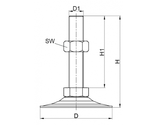 Опора SAI101270 EMES