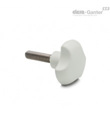 Цельнолитая лепестковая ручка VTT.25-SST-p-M5x10 CLEAN (151754) ELESA+GANTER