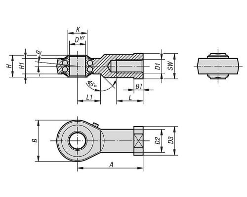 Головки K0717.10 Kipp