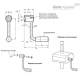 Кривошипная рукоятка из нержавеющей стали GN 369.5-63-B10-N ELESA+GANTER