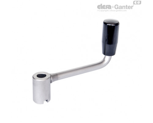 Кривошипная рукоятка из нержавеющей стали GN 369.5-63-B10-N ELESA+GANTER