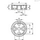 Зажимной элемент RDB.40-60-B (51993) ELESA+GANTER