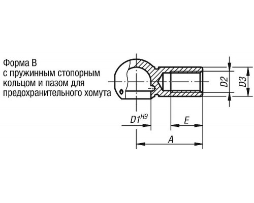 Подпятники K0712.1006 Kipp