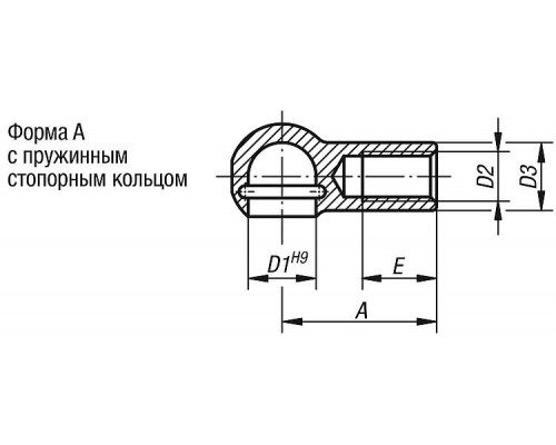 Подпятники K0712.1006 Kipp