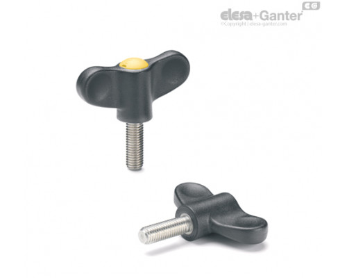 Зажимной барашек EWN.63 SST-p-M10x30-C4 (224766-C4) ELESA+GANTER