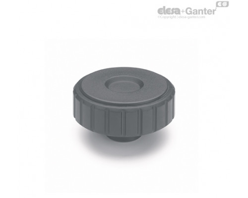 Ручка с рифлением MBT.45 B-M8-SOFT (134326) ELESA+GANTER