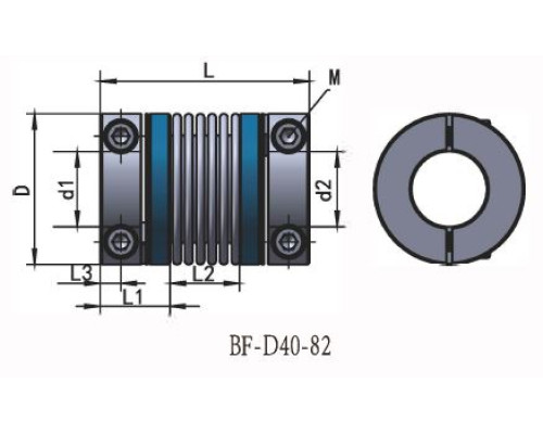 Муфта сильфонная BF-4058-10-10 SMTECH