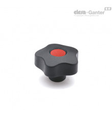 Лепестковая поворотная ручка VCT.32 B-M5-C6 (69843-C6) ELESA+GANTER