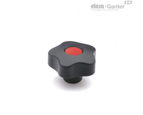 Лепестковая поворотная ручка VCT.50 B-M8-C6 (69953-C6) ELESA+GANTER